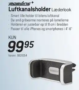 Thansen Luftkanalsholder (læderlook) tilbud