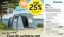 Thansen Telt Family AIR tilbud