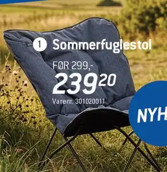Thansen SOMMERFUGLESTOL tilbud