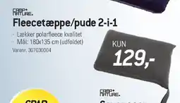 Thansen Fleecetæppe/pude 2-i-1 tilbud