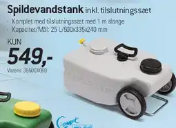 Thansen Spildevandstank tilbud
