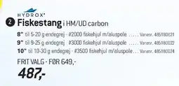 Thansen Fiskestang i HM/UD carbon tilbud
