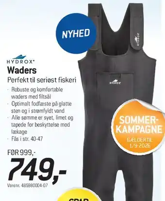 Thansen Waders tilbud