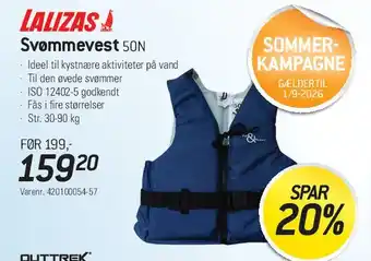 Thansen Svømmevest 50N tilbud