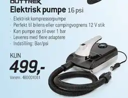 Thansen Elektrisk pumpe 16 psi tilbud