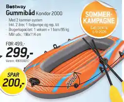 Thansen Bestway Gummibåd Kondor 2000 tilbud