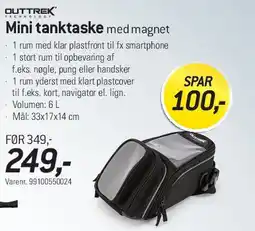 Thansen Mini tanktaske med magnet tilbud