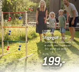Thansen Stigegolf af træ tilbud