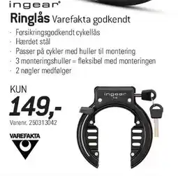 Thansen Ringlås (varefakta godkendt) tilbud