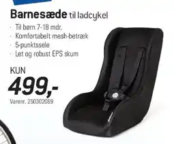 Thansen Barnesæde til ladcykel tilbud