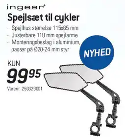 Thansen Spejl til cykler tilbud