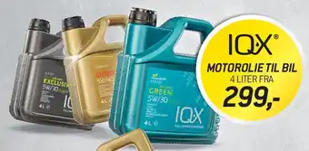 Motorolie til bil (IQX)