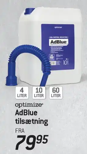 Thansen AdBlue tilsætning tilbud