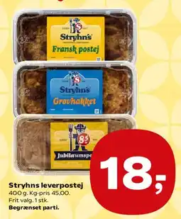 SuperBrugsen Strynhs leverpostej tilbud