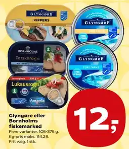 SuperBrugsen Glyngøre eller Bornholms fiskemarked tilbud