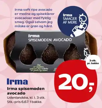 SuperBrugsen Irma spisemoden avocado tilbud