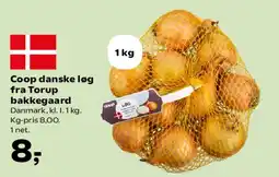 SuperBrugsen Coop danske løg fra Torup bakkegaard tilbud