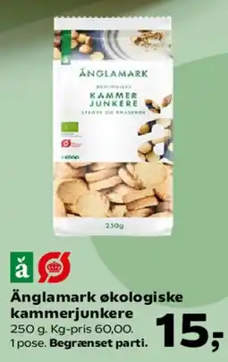 SuperBrugsen Änglamark økologiske kammerjunkere tilbud