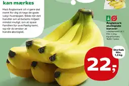 SuperBrugsen Änglamark økologiske bananer tilbud