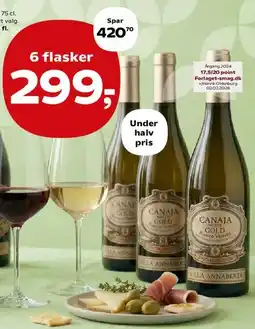 SuperBrugsen Canaja Gold — 6 flasker tilbud