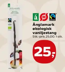 SuperBrugsen Änglamark ekologisk vaniljestang tilbud