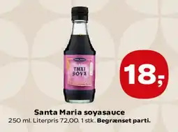 SuperBrugsen Santa Maria soyasauce tilbud