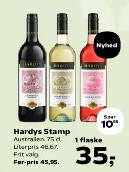 SuperBrugsen Hardys Stamp tilbud