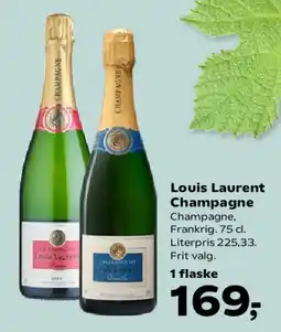 SuperBrugsen Louis Laurent Champagne tilbud
