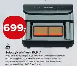 SuperBrugsen Sobczyk airfryer 10,5 L tilbud