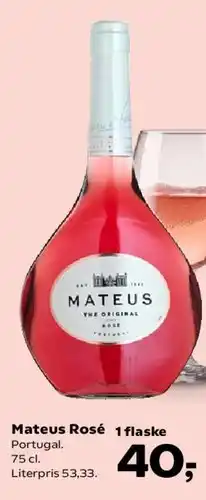 SuperBrugsen Mateus Rosé tilbud