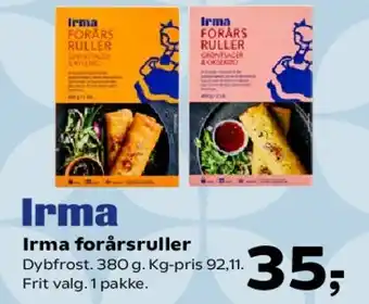 SuperBrugsen Irma forårsruller tilbud
