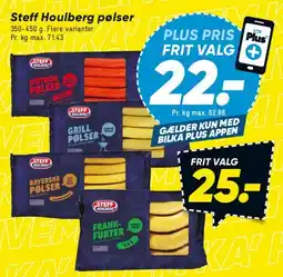 Bilka Steff Houlberg pølser tilbud