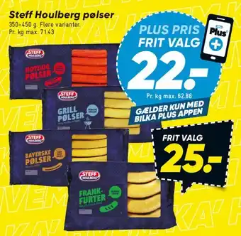 Bilka Steff Houlberg pølser tilbud
