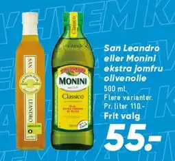 Bilka Monini ekstra jomfru olivenolie tilbud