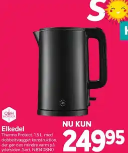 Din Isenkræmmer Elkedel (frit valg) tilbud