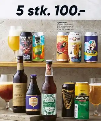 Bilka 5 stk. 100.- tilbud