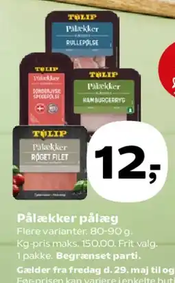 Kvickly Pålæg (Tulip) tilbud