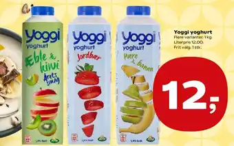 Kvickly Yoggi yoghurt tilbud