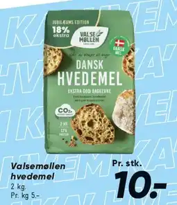 Bilka Valsemøllen dansk hvedemel tilbud