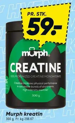 Bilka Murph kreatin tilbud