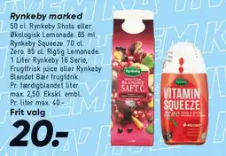 Bilka Rynkeby marked tilbud