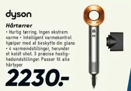 Bilka Dyson hårtørrer tilbud