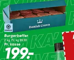 Bilka Burgerbøffer tilbud