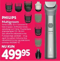 Din Isenkræmmer PHILIPS Multigroom tilbud
