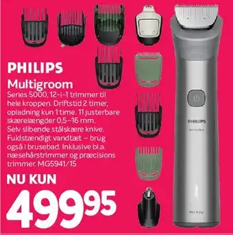 Din Isenkræmmer PHILIPS Multigroom tilbud