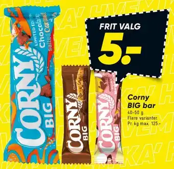 Bilka Corny BIG bar tilbud