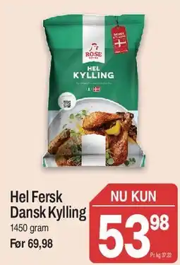 ABC Lavpris Hel Fersk Dansk Kylling tilbud