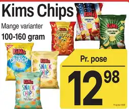 ABC Lavpris Kims Chips tilbud