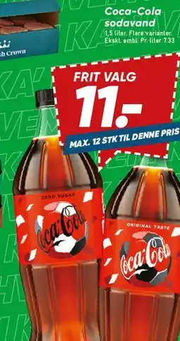 Bilka Coca-Cola sodavand tilbud