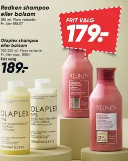 Bilka Redken / Olaplex hårpleje (assortment) tilbud